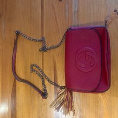 Red Crossbody Handbag