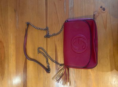 Red Crossbody Handbag