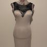 Beautiful Eve Gold bodycon Dress Image 4
