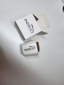 INDIGO Ceramic dipping dish for nails, manicure, nail art, acrylics