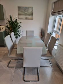 Dining Table and Six Chairs