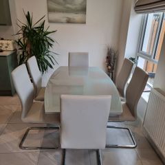 Dining Table and Six Chairs