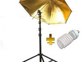 Photo Studio gold Lighting Kit