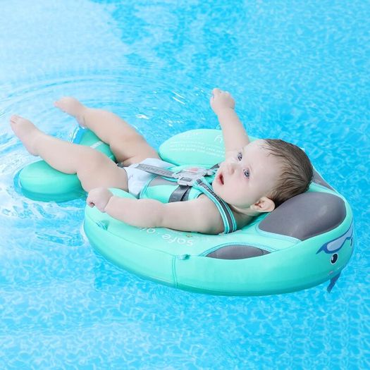 HECCEI Baby Swim Float with Canopy, Non-Inflatable Solid Baby Float  (Special Edition)