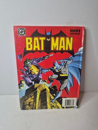 1991 Batman Hardcover Annual  Excellent Condition (Comic & Stories)