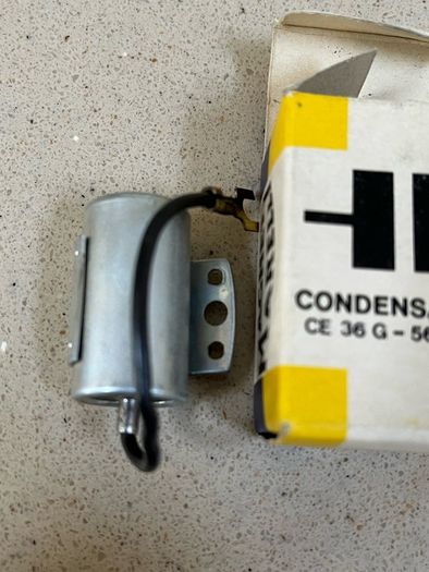 Fiat Condenser NOS Genuine Part Fiat 500 X1/9 124 131