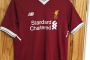 Liverpool FC. Official New Balance Home Jersey. Season 2017/2018. Xtra Large Boys / Small Mens.