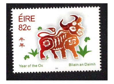 2009 Ireland Chinese New Year Commemorative Stamp Mint Never Hinged (MNH)