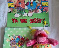 Rare Zag Alien Soft Toy from Zig & Zag "The Den"