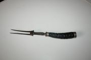 Antique Fork With Sterling Silver Overlay