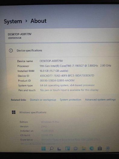 Lenovo L14 Thinkpad