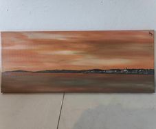 Original acrylic landscape painting