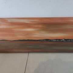 Original acrylic landscape painting