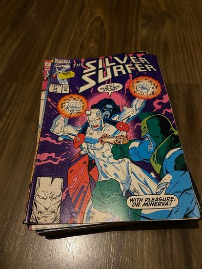 superman silver surfer lot