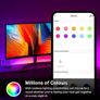 ED Strip Light 5m, Multicolour Led lights for TV Bedroom, Smart Lighting Controls, Hands-Free Voice Control with Alexa & Google, Flexible Installation, Schedule & Timer Image 5