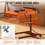 Flash Dryer, 6000W 19 x 21 inch Automatic Infrared IR Flash Dryer for Screen Printing, Silk Screen Dryer with Sensor Image 2