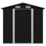 Garden Storage Shed Anthracite Steel Image 4