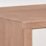 Console Table with 8 Drawers 120x30x76 cm Solid Pinewood Image 5