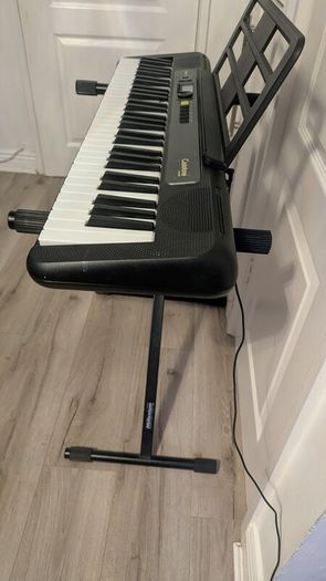 Casio Electric keyboard and stand