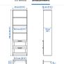 Ikea Brimnes Bookcase Black Image 5