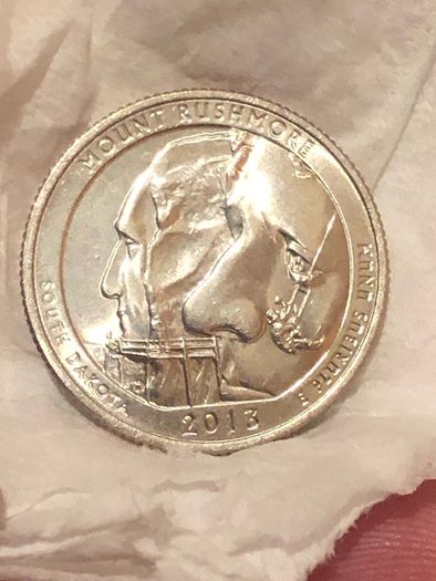 State Quarter Dollar Mint State with full luster