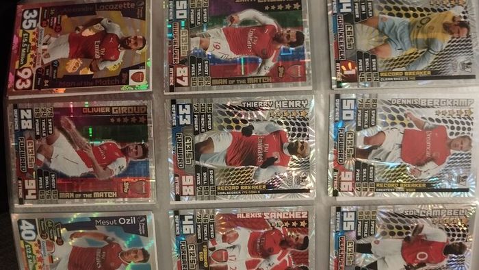 Arsenal FC Football Cards