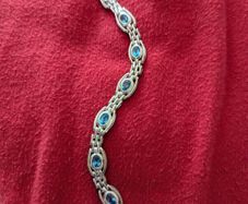 Gate Bracelet/Bangle in silver.