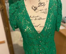 Zara Green Blouse