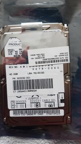 Fujitsu 40Gb 2.5" Laptop IDE Hard Drive