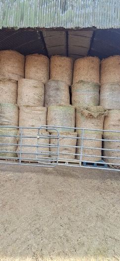 Round bales Hay
