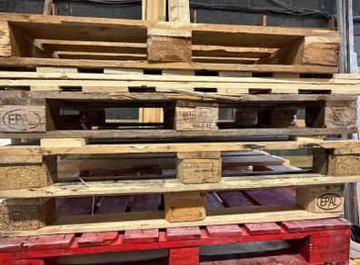 11 EPAL wooden Pallets