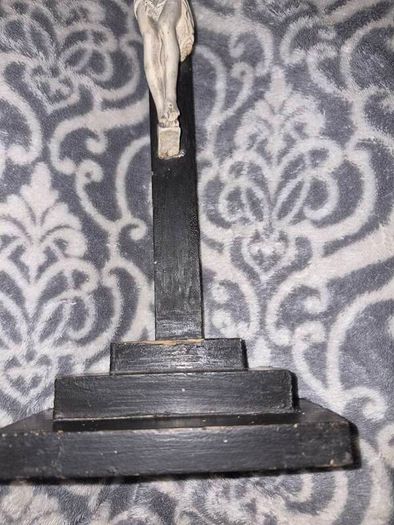19th-century or early 20th-century antique crucifix,