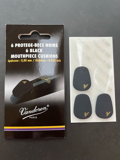 Vandoren Clarinet Mouthpiece Cushions x3