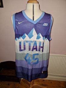 NBA Utah Mitchell Jersey - Large size