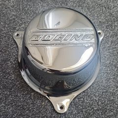 Authentic Boeing 727 Aircraft Wheel Hub Cover Polished Aluminium Aviation Display / Wall Art
