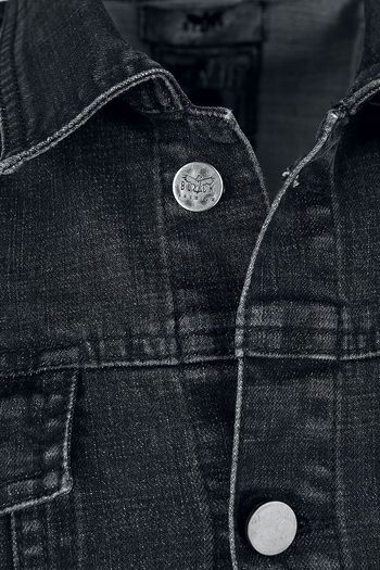 Black Premium Denim Waistcoat in Size 5XL (Brand New & Unopened)