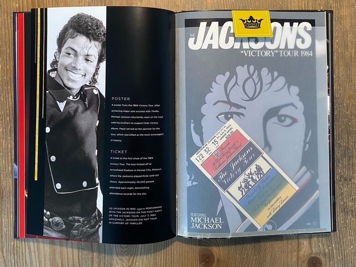 Rare Michael Jackson Treasures Book (100% complete with Memorabilia)