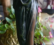 Vintage Lady  Figurine on Domed Base 18" height