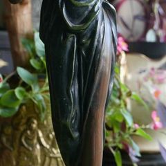 Vintage Lady  Figurine on Domed Base 18" height