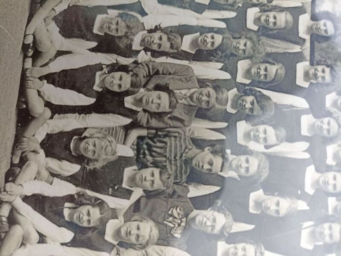 Old Panoramic School Photos x 2