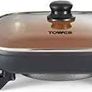 Cerasure and Copper Electric Skillet. Image 7