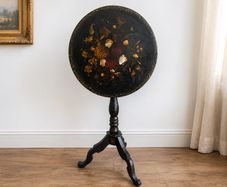 19th Century French Victorian Mother-of-Pearl Centre Table