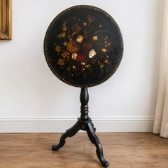 19th Century French Victorian Mother-of-Pearl Centre Table