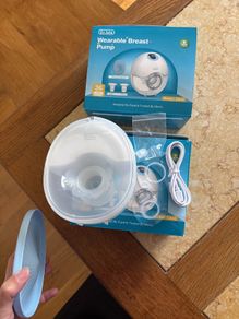 One wearable breast pump