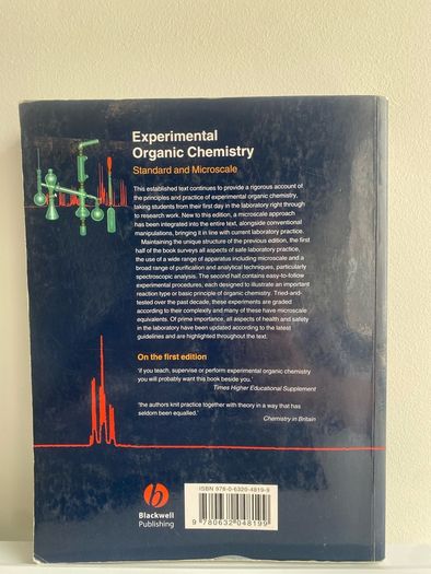Experimental Organic Chemistry: Standard and Microscale (2nd Edition) - Harwood, Moody & Percy
