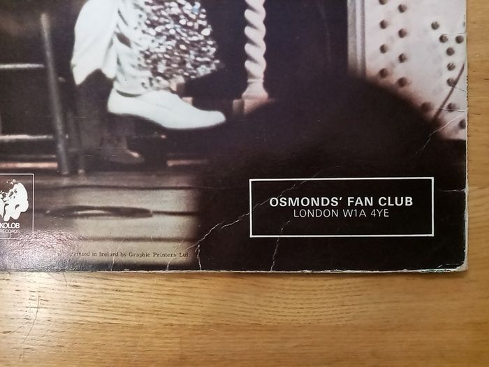 Donny Osmond - A Time For Us. 1973 original Irish Pressing. Album LP Record Vinyl.