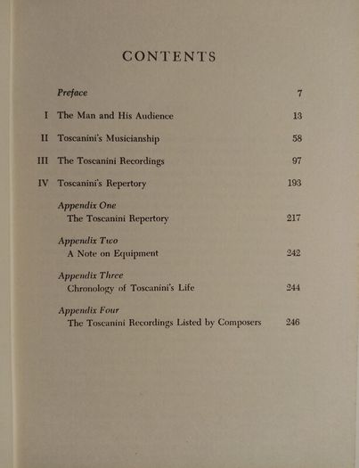 Toscanini and the Art of Orchestral Performance - Classical Music Book - Music Composers Biography Book