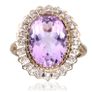 Amethyst and Diamond Ring Image 2