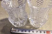 Set Of 2 Bohamine Crstal Small Vases.