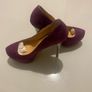 Pump Purple Platform Heels Image 5